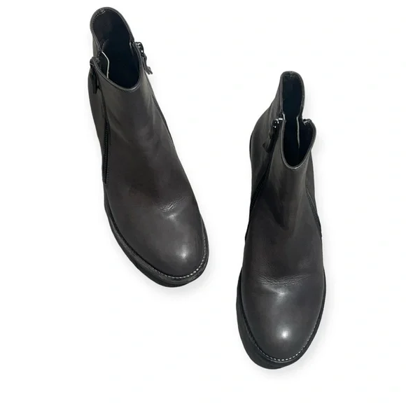AGL Attilio Giusti Leombruni Women Ella Booties gray size 39 Italian size 9 US - Picture 10 of 14